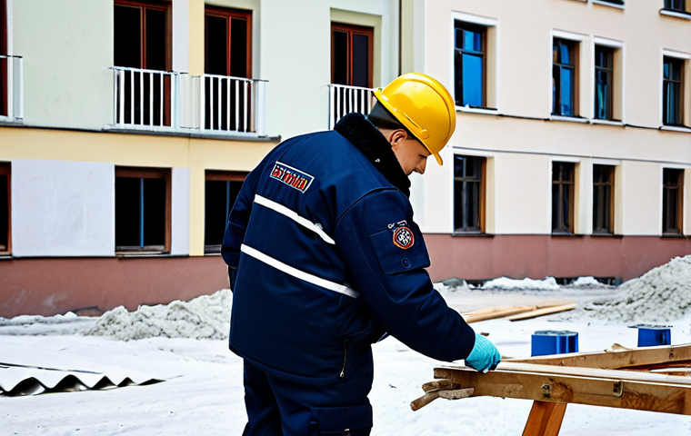 소음진동 자격증과 관련된 최신 법령 개정 - **

A professional industrial safety inspector, fully clothed in work attire with safety glasses and...