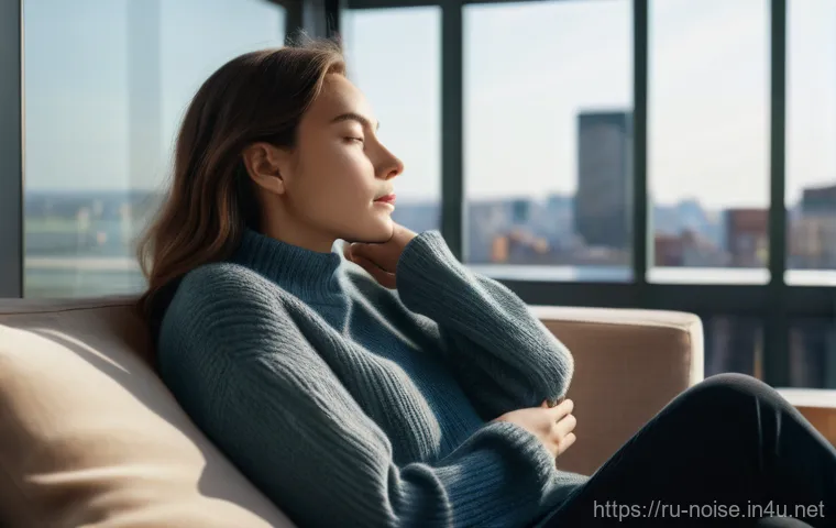 소음진동 자격증과 환경공학의 연관성 - Image Prompt 1: The Subtle Burden of Urban Noise**