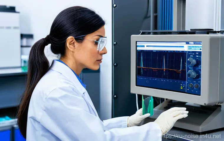 소음진동 진동 분석 기초 - **Prompt 1: The Subtle Strain of Urban Environment and Early Detection**
    A slightly aged, Caucas...